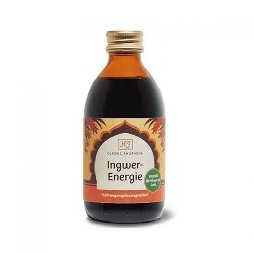 Ingwer Energie Tonikum Nahrungsergänzungsmittel mit Ingwer 250 ml Classic Ayurveda 