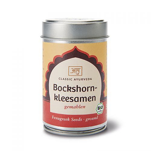 Bockshornkleesamen, gemahlen, Bio Bio Gewürz 50 g Classic Ayurveda 