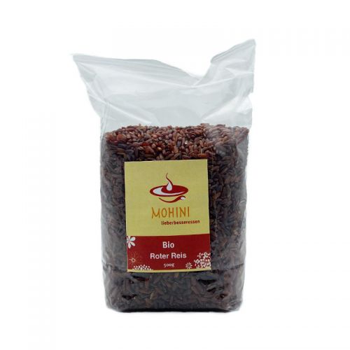 Roter Ayurveda Reis, Bio Reis 500g Mohini 