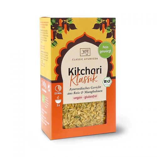 Kitchari classique, bio Plat de riz ayurvédique - Mélange prêt  Classic Ayurveda 