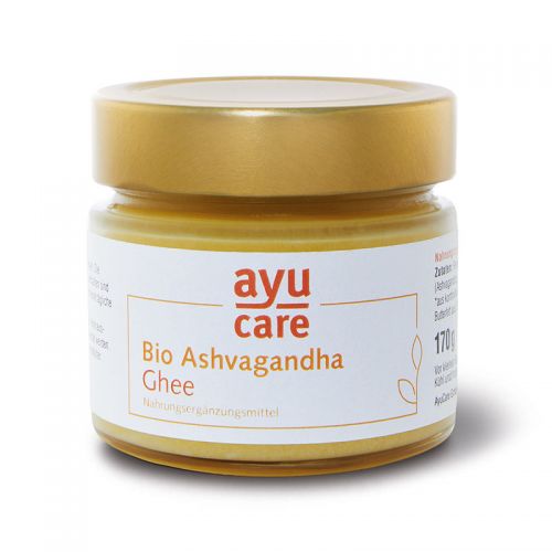 Ashvagandha Ghee (Ghritam), Bio Nahrungsergänzungsmittel mit Ashvagandha 170 g AyuCare 