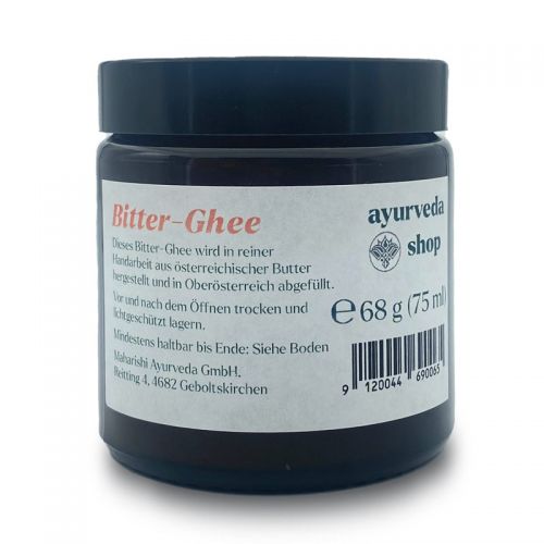 Bitter-Ghee «Tikta Ghrita» Butterfett mit bitteren Kräutern 68g ayurveda shop 