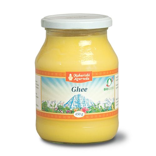 Ghee, Bio Suisse Reine eingesottene Butter aus Bio Butter 450 g Maharishi Ayurveda 