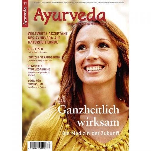 Ayurveda Journal Heft Nr. 71    