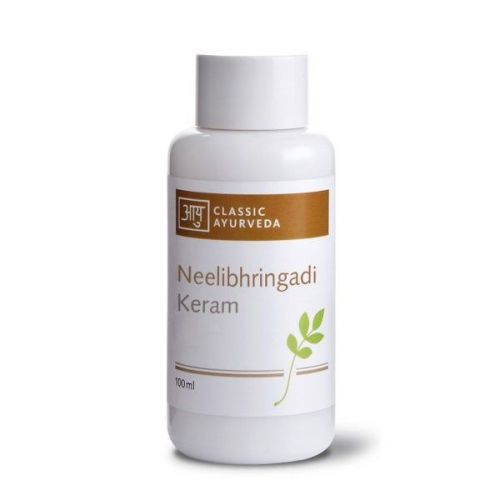 Neelibhringadi Keram Haar- und Bartöl 100 ml Classic Ayurveda 