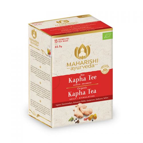 Infusion Kapha, bio Infusion biologique ayurvédique aux plantes et aux épices 15 sachets / 22.5 g Maharishi Ayurveda 