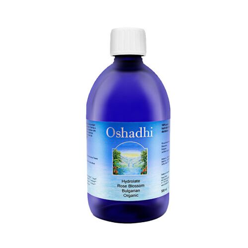 Rosenblüten bulgarisch Hydrolat, Bio, gross Rosenblütenwasser 1000 ml Oshadhi 