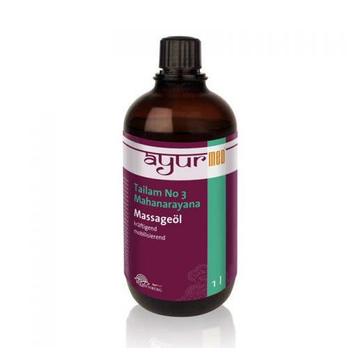 Mahanarayana - Tailam No 3, 1000ml Traditionelles Ayurveda-Massageöl  1000 ml Ayurmed 