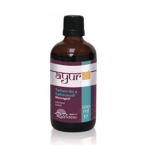 Sahacaradi - Tailam No 4, 100 ml Traditionelles Ayurveda-Massageöl 100 ml Ayurmed 