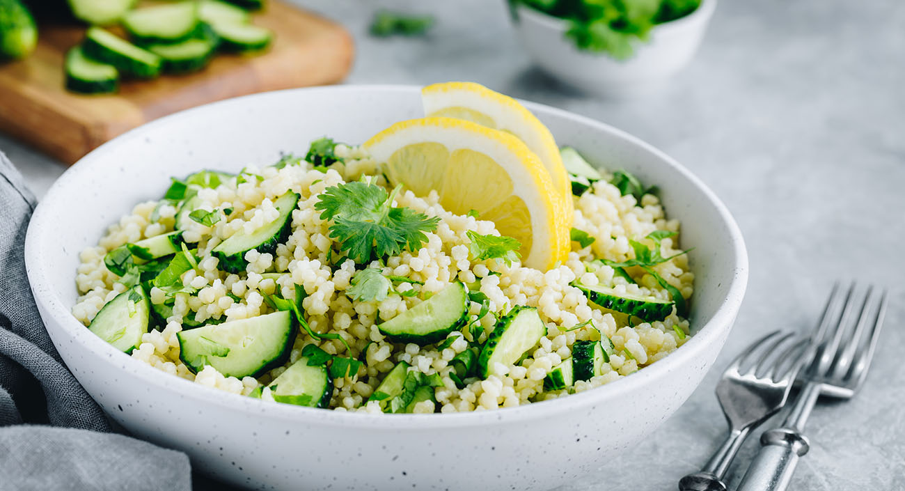 Délicieuse et légère: la salade de couscous