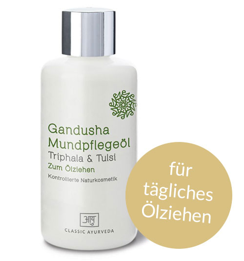 gandusha ayurveda Triphala Tulsi