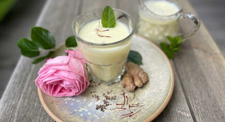 sommerlich-suesse-safran-lassi