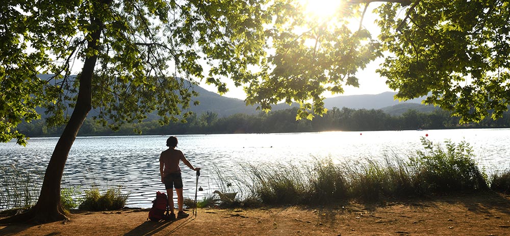 Spaziergänge in der Sommerzeit am kühleren Morgen oder Abend